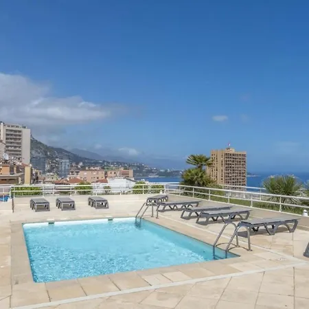 Over Monaco - 100m From Monaco - Roof Swimming Pool